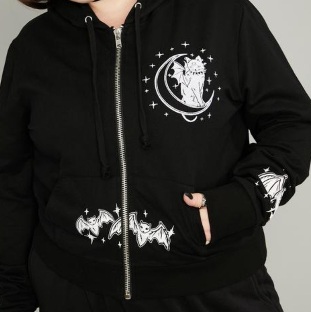 Dolls Kill, Cropped Hoodie